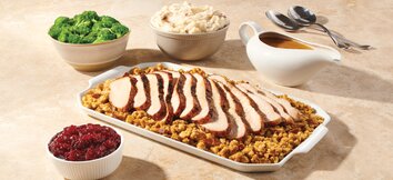 turkey & dressing dinner pack Roast Turkey Breast Frozen Meal