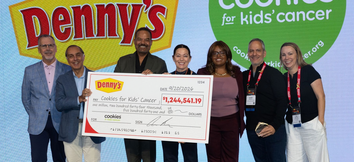 Denny's Raises $1.24 Million for Cookies for Kids' Cancer