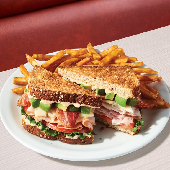 Denny's Cali Club Sandwich